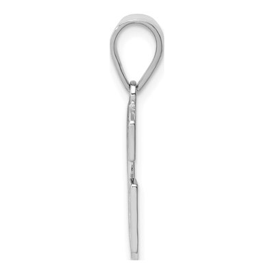 Sterling Silver Letter G Pendant – view 2