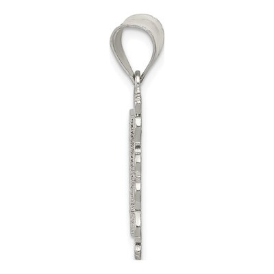 Sterling Silver Letter G Pendant – view 3