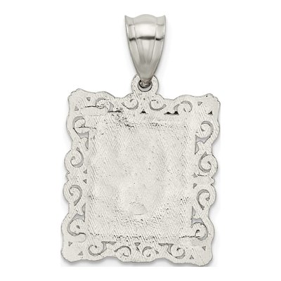 Sterling Silver Letter G Pendant – view 4