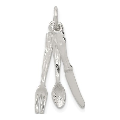 Sterling Silver Knife Pendant