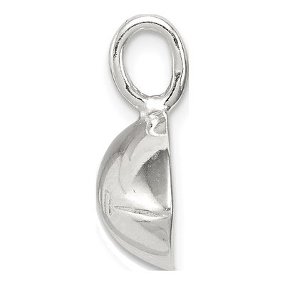 Sterling Silver Football Pendant – view 3