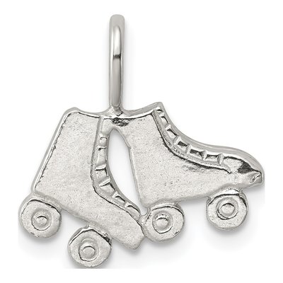Sterling Silver Roller Skates Pendant