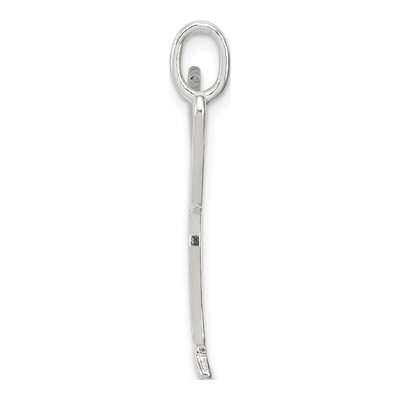 Sterling Silver Karate Pendant – view 3
