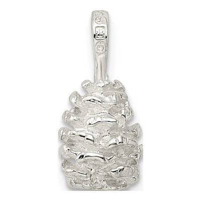 Sterling Silver Pinecone Pendant – view 4