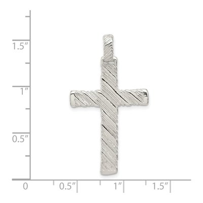 Sterling Silver Latin Cross Pendant – view 4
