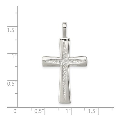 Sterling Silver Cross Pendant – view 4