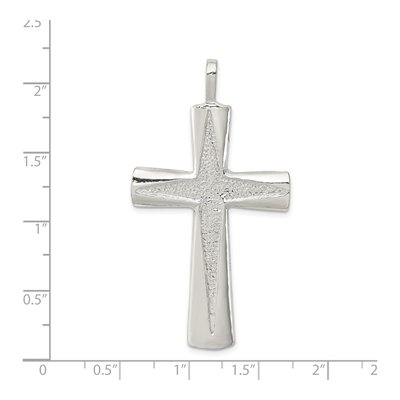 Sterling Silver Cross Pendant – view 4