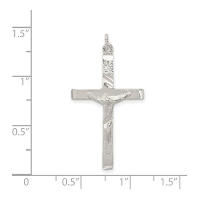 Sterling Silver Crucifix Pendant – view 5