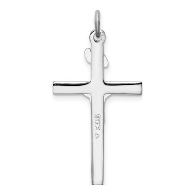Sterling Silver INRI Crucifix Pendant – view 5