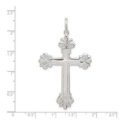Sterling Silver INRI Cross Pendant – view 4