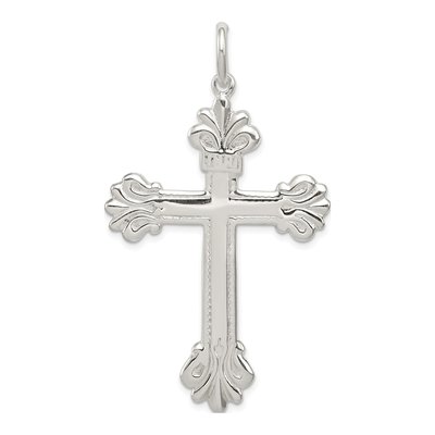 Sterling Silver INRI Cross Pendant