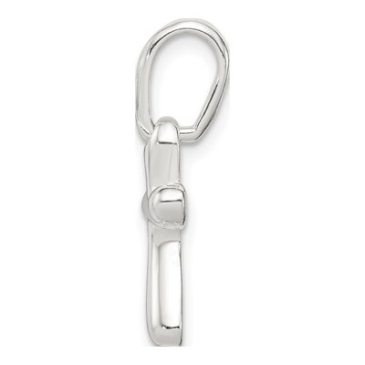 Sterling Silver Tiny Cross Charm – view 3