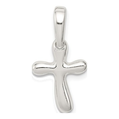 Sterling Silver Tiny Cross Charm