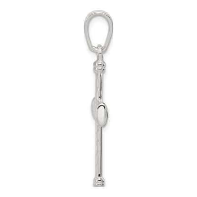Sterling Silver Reversible Cross Pendant – view 3