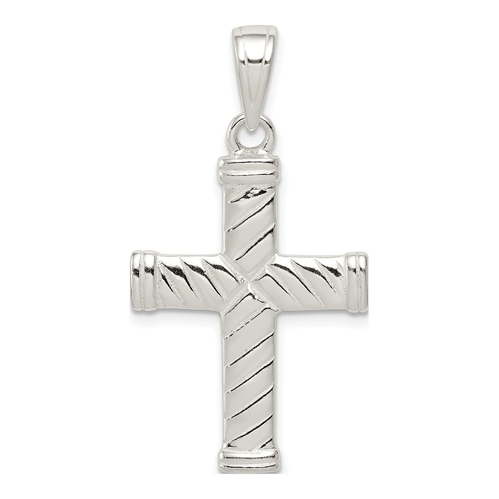 Sterling Silver Reversible Cross Pendant