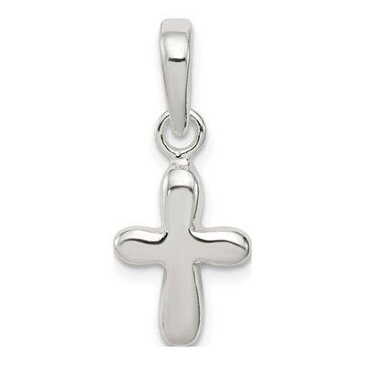 Sterling Silver Cross for Kids Pendant
