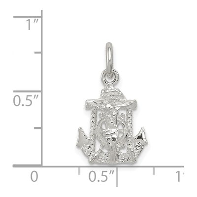 Sterling Silver Mariners Cross Pendant – view 5