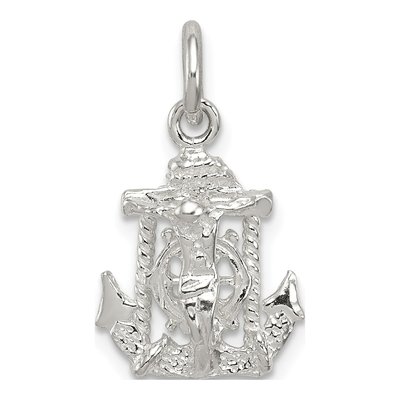 Sterling Silver Mariners Cross Pendant