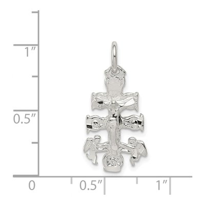 Sterling Silver Crucifix Pendant – view 4