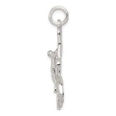 Sterling Silver Crucifix Cara Vaca Cross Pendant – view 3