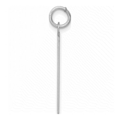 Sterling Silver Bingo Card Pendant – view 3