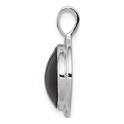 Sterling Silver Onyx Pendant – view 3