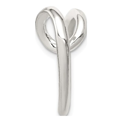 Sterling Silver Heart Charm – view 3