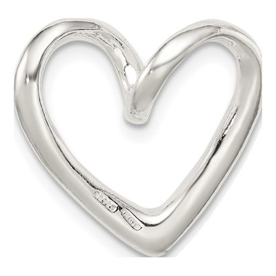 Sterling Silver Heart Charm – view 5