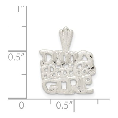 Sterling Silver Daddy's Little Girl Pendant – view 4