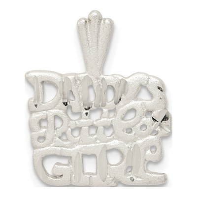 Sterling Silver Daddy's Little Girl Pendant