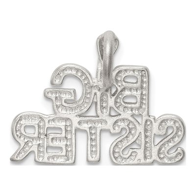 Sterling Silver Big Sister Pendant – view 5