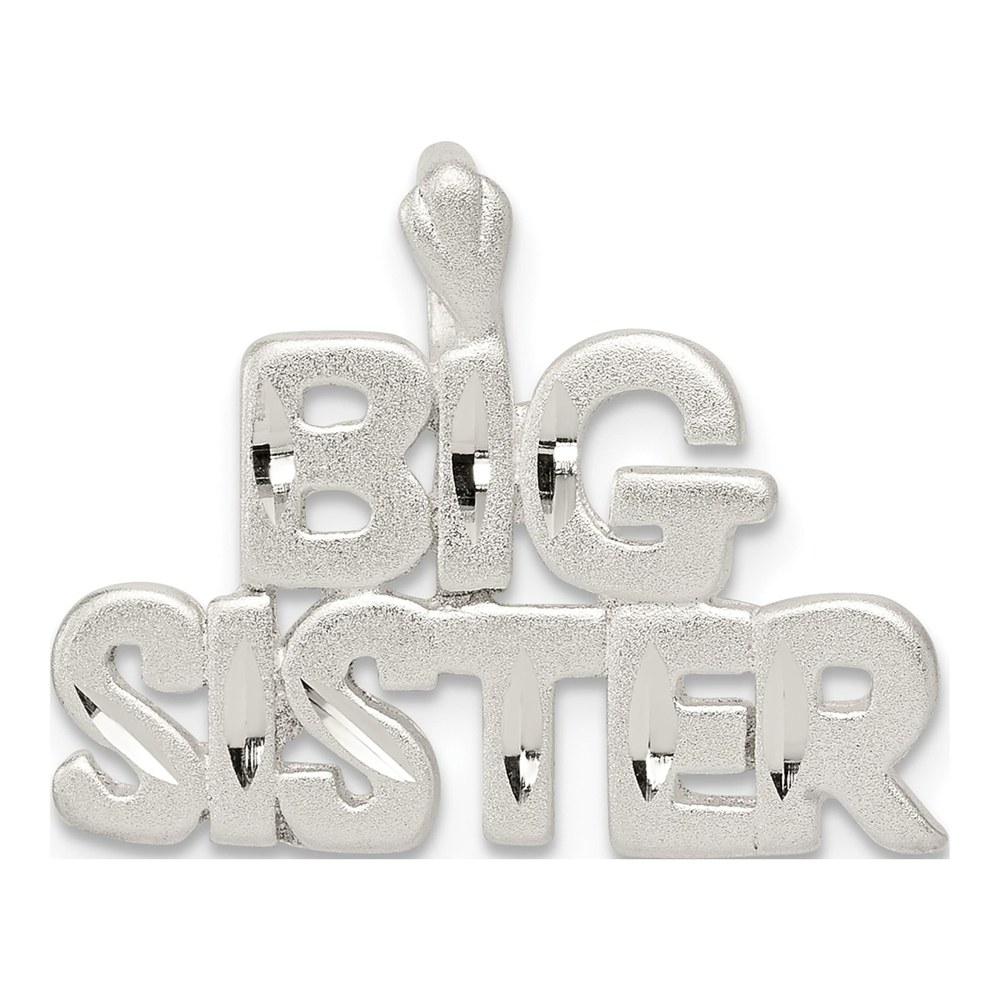 Sterling Silver Big Sister Pendant