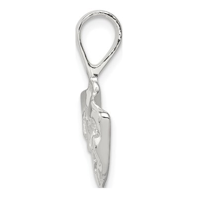 Sterling Silver Comedy Tragedy Pendant – view 3