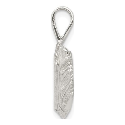 Sterling Silver Books Quill Pendant – view 3