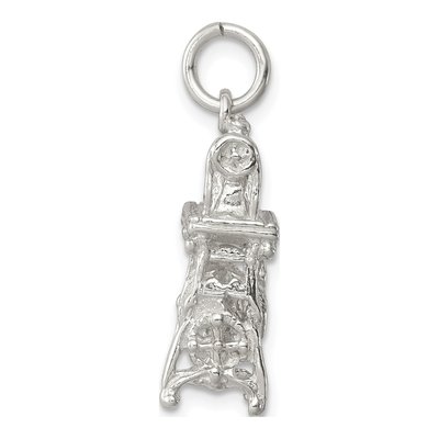 Sterling Silver Sewing Machine Pendant – view 3