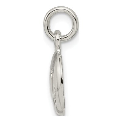 Sterling Silver Happy Face Pendant – view 3