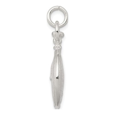 Sterling Silver Clock Charm – view 3