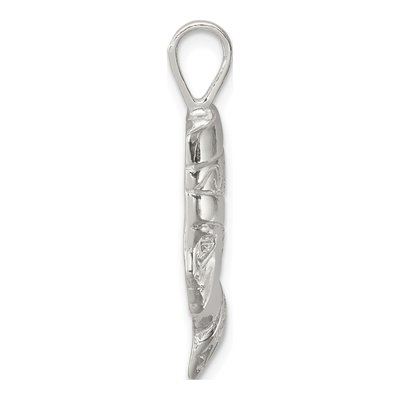Sterling Silver Nefertiti Pendant – view 3
