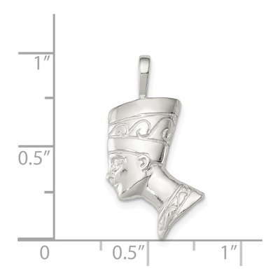 Sterling Silver Nefertiti Pendant – view 4