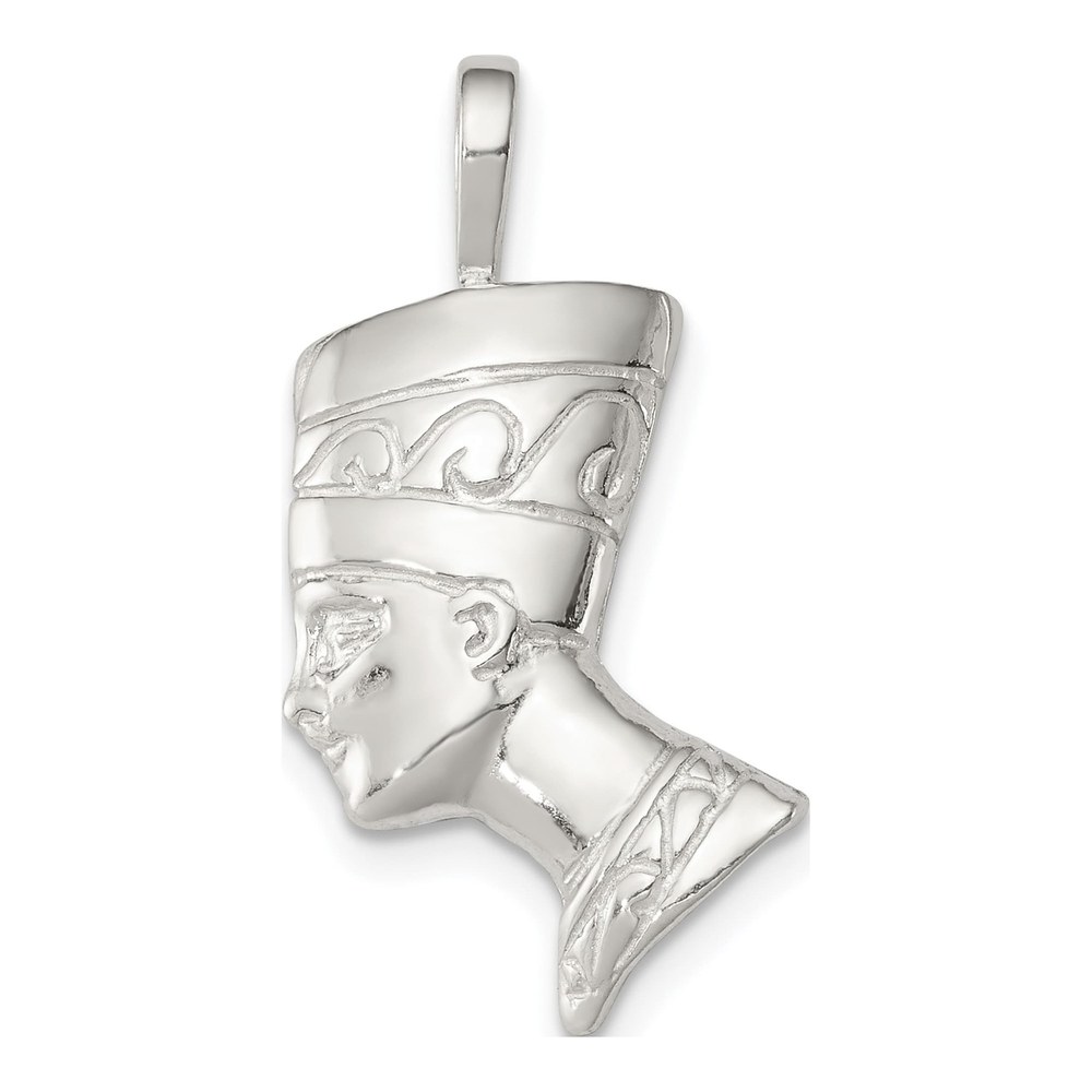 Sterling Silver Nefertiti Pendant