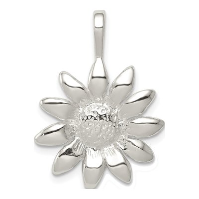 Sterling Silver Sunflower Pendant