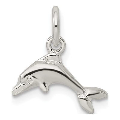 Sterling Silver Dolphin for Kids Charm