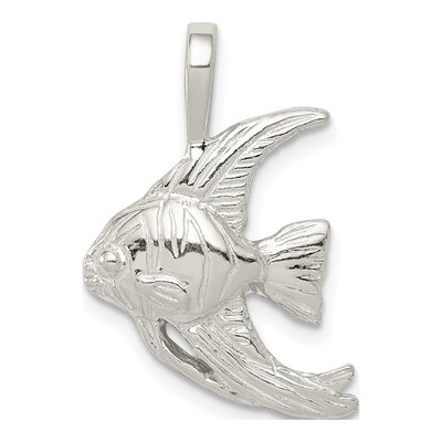 Sterling Silver Fish Pendant