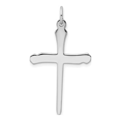 Sterling Silver Nail Cross Pendant – view 4