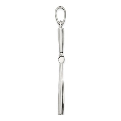 Sterling Silver 3-D Cross Pendant – view 3
