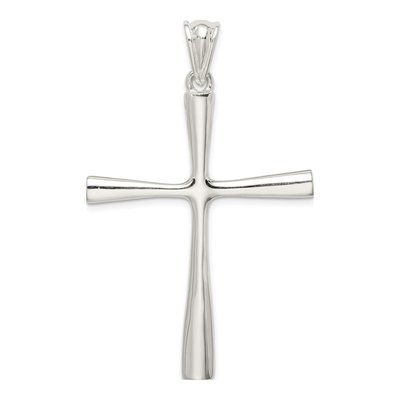 Sterling Silver 3-D Cross Pendant – view 5