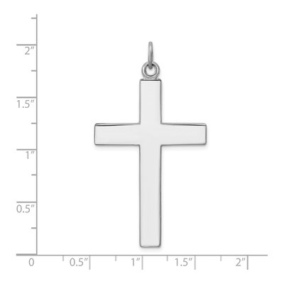 Sterling Silver Cross Lord's Prayer Pendant – view 5