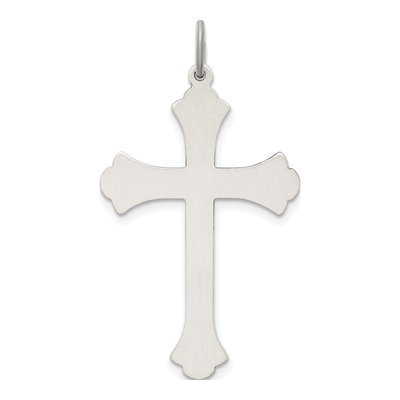 Sterling Silver Antiqued Cross Pendant – view 5