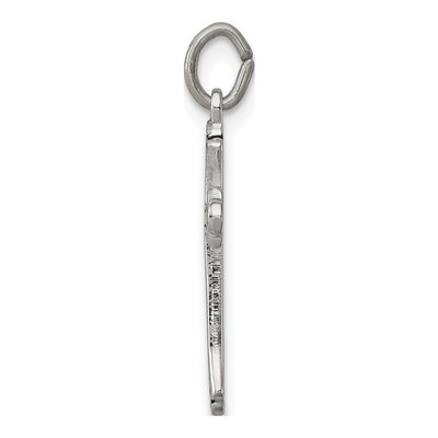 Sterling Silver Antiqued Cross Pendant – view 3