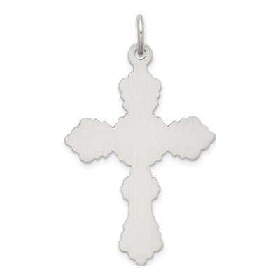 Sterling Silver Antiqued Cross Pendant – view 5